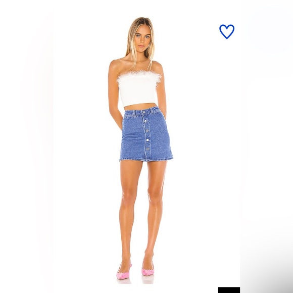 NWT Superdown “Olivia” Strapless Top - XL - Picture 4 of 8